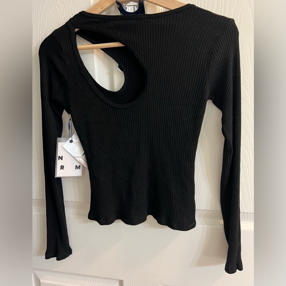 Simon Miller Black Fine Rib Space Top Size X-Small - Picture 4 of 7